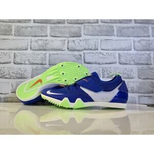 Nike Pole Vault Elite Track Spikes AA1204-400 Racer Blue Mens Size 9.5 NEW